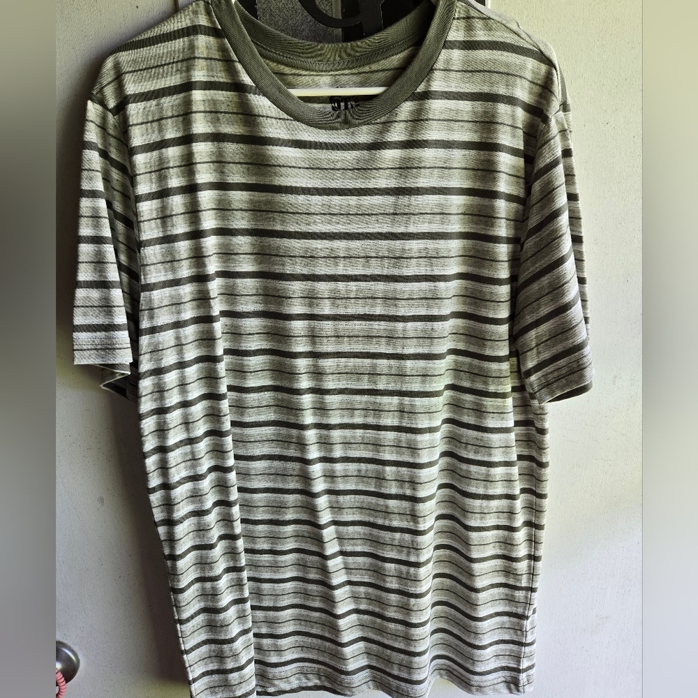 Revolution Striped Gray Men's Shirt
